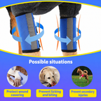 UTONPET Pet Double Front Leg Knee Protector, Recovery Support Brace for Injured Medium Large Dogs