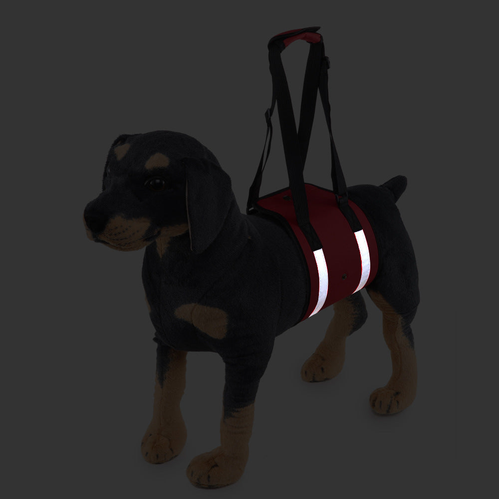UTONPET Portable Dog Lift Assist Strap, Pet Support Carry Belt, Auxiliary Walking Harness for Puppies to Climb Stairs