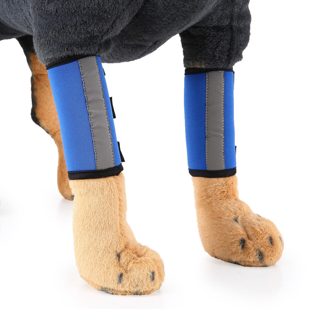 UTONPET Pet Double Front Leg Knee Protector, Recovery Support Brace for Injured Medium Large Dogs